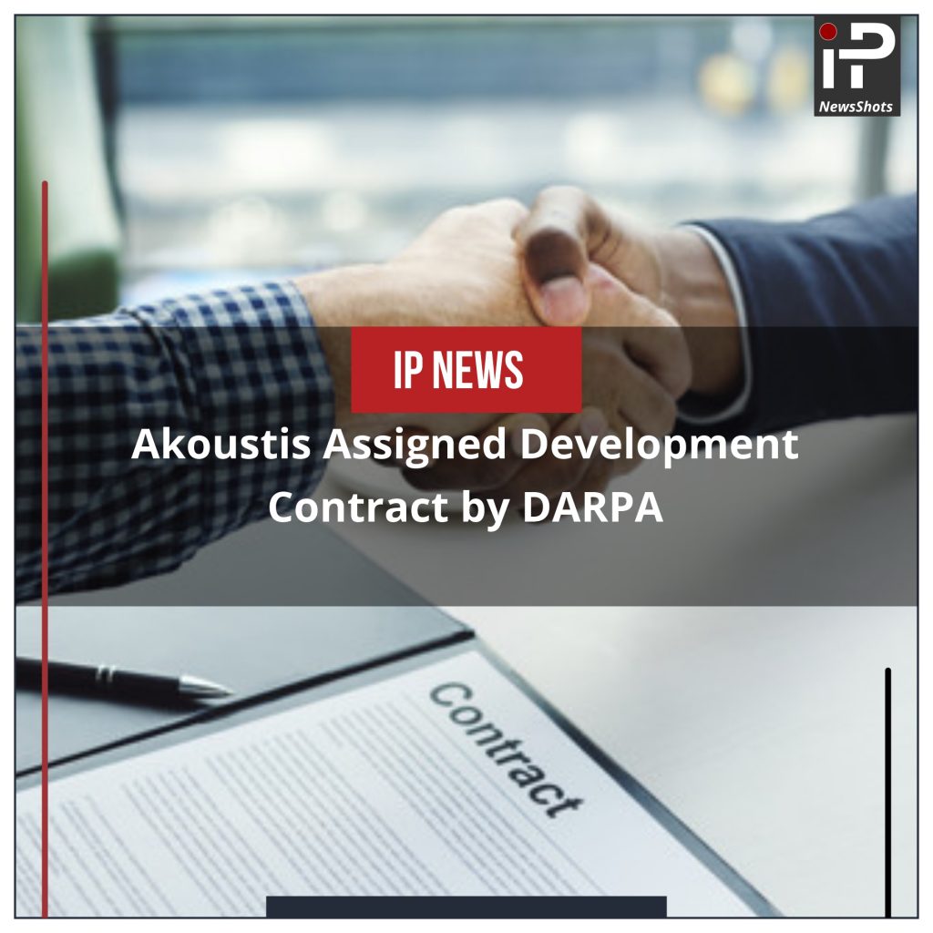 Akoustis Assigned Development Contract by DARPA