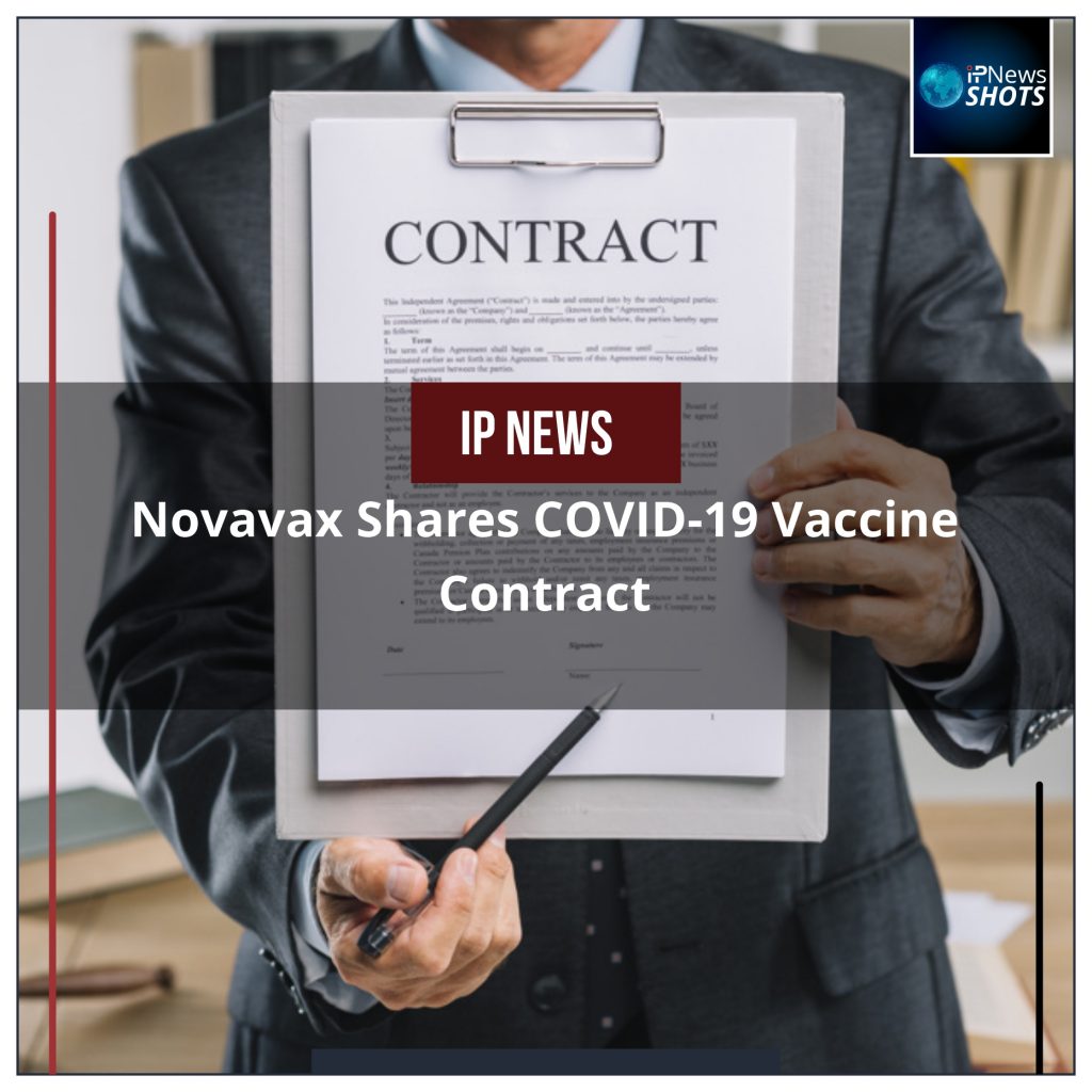 Novavax Shares COVID-19 Vaccine Contract
