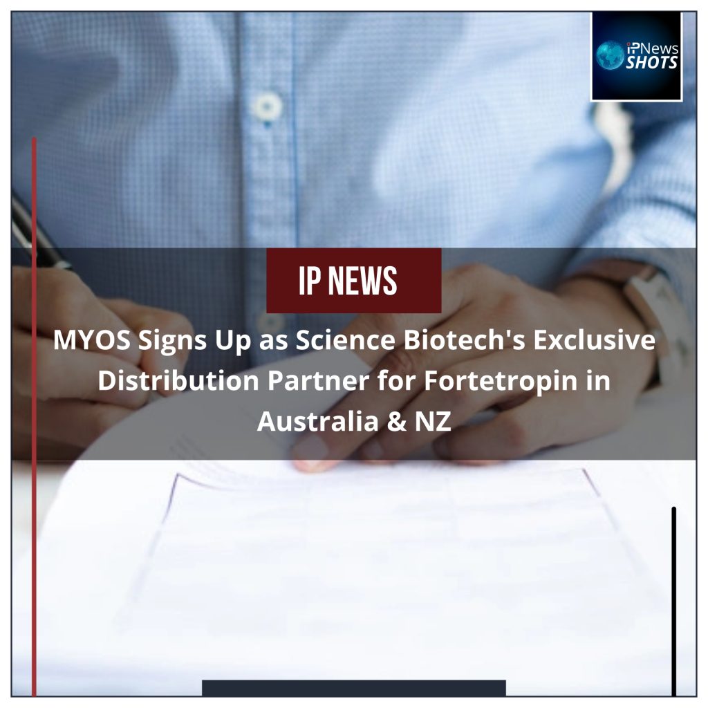 MYOS Signs Up as Science Biotech’s Exclusive Distribution Partner for Fortetropin in Australia & NZ