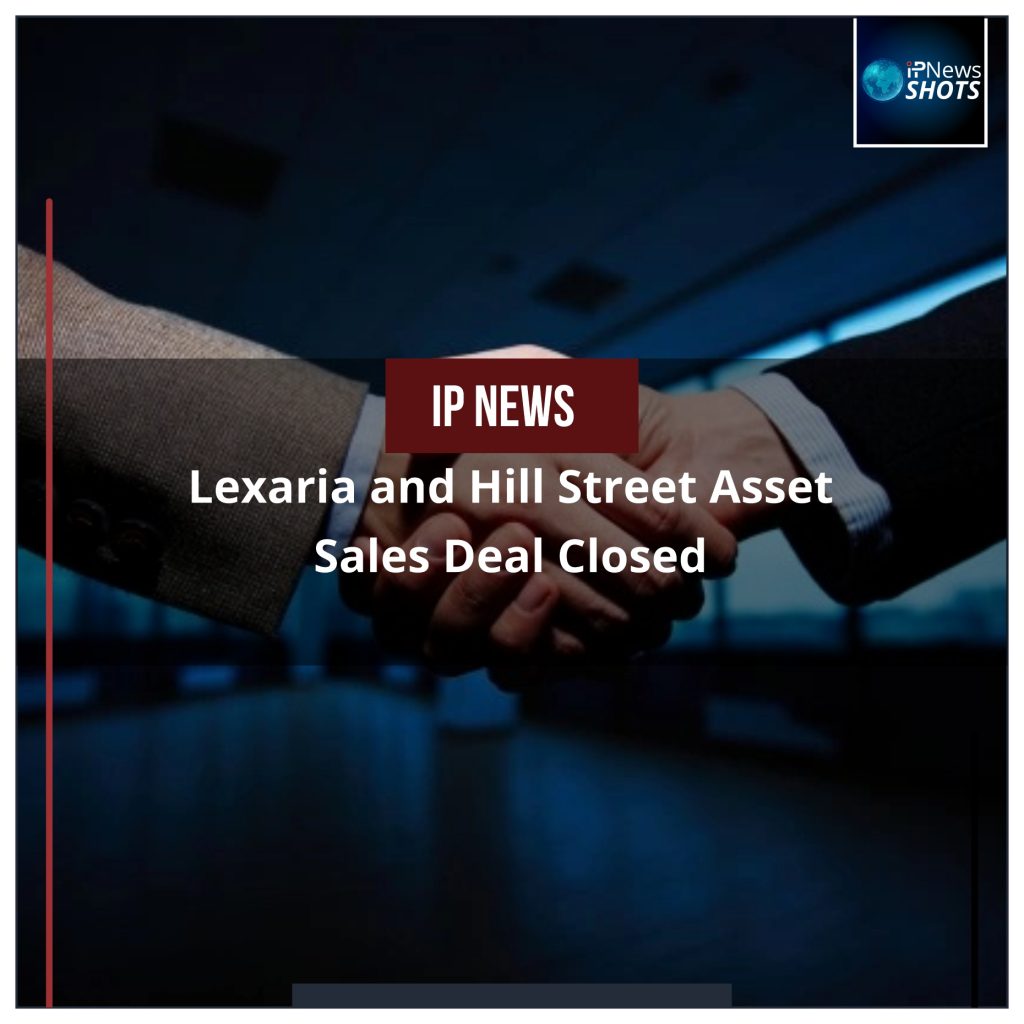 Lexaria and Hill Street Asset Sales Deal Closed