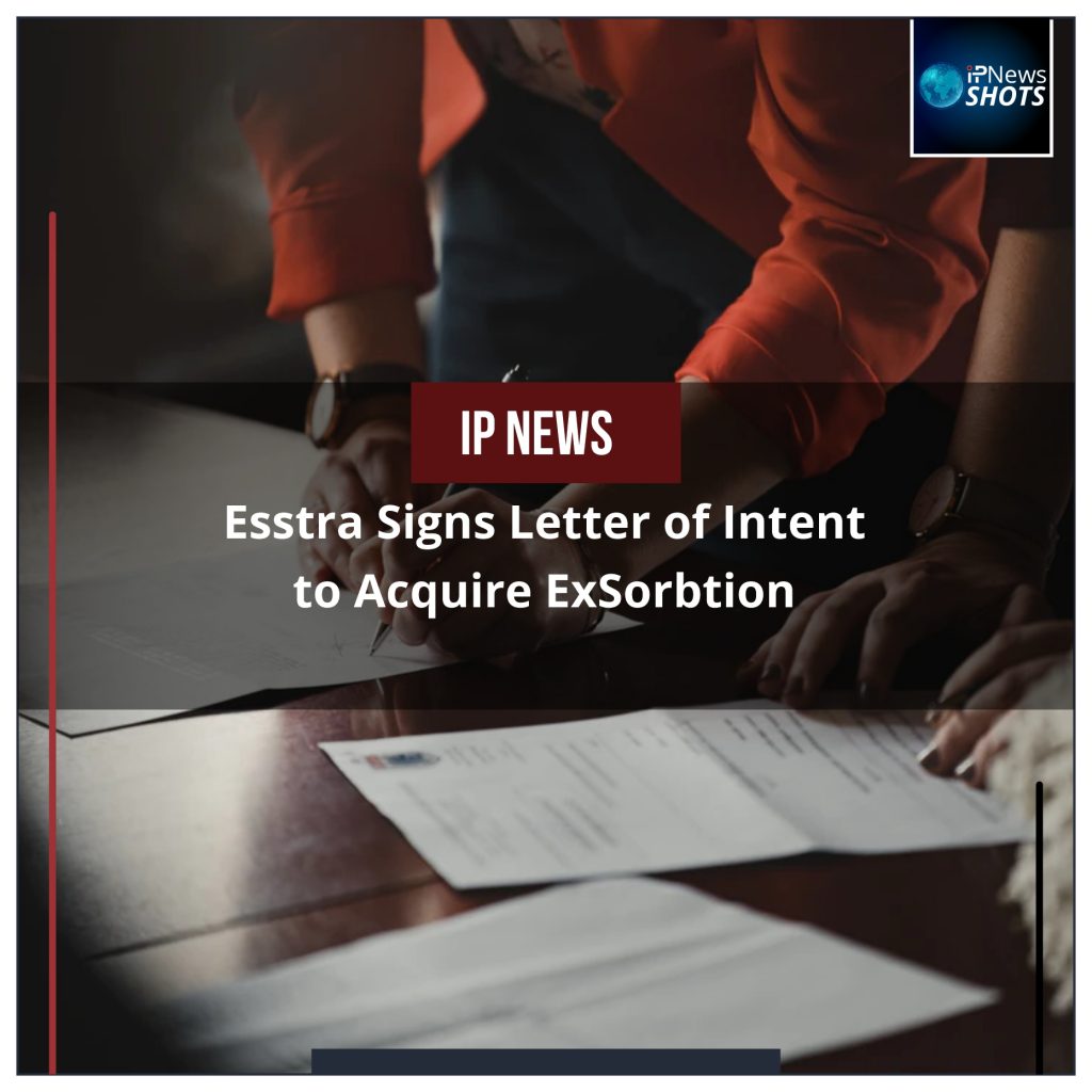 Esstra Signs Letter of Intent to Acquire ExSorbtion