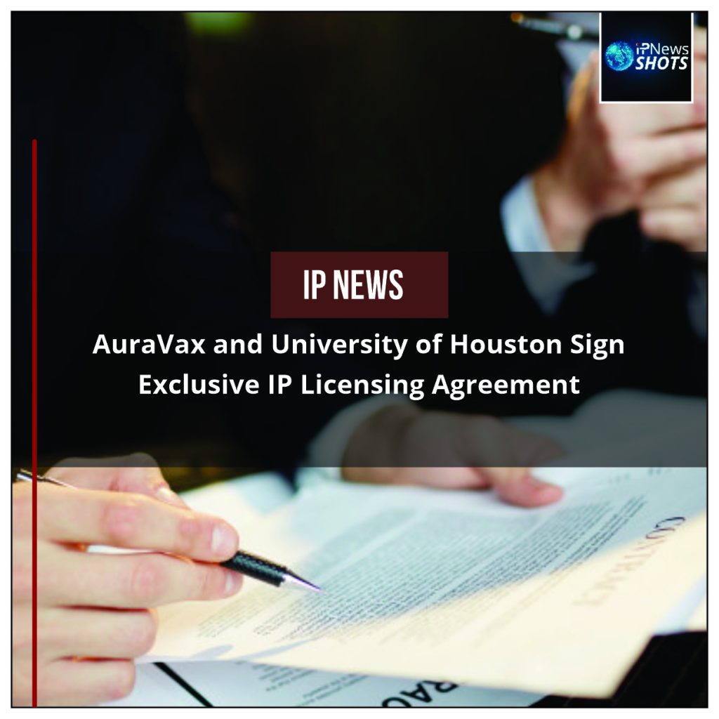 AuraVax and University of Houston Sign Exclusive IP Licensing Agreement