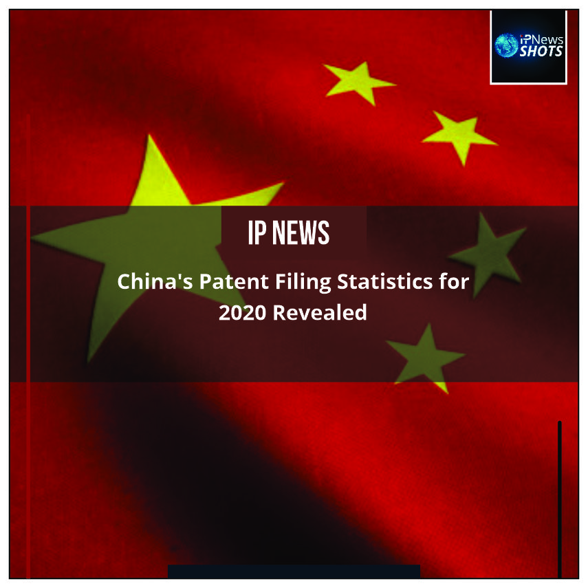 China’s Patent Filing Statistics for 2020 Revealed