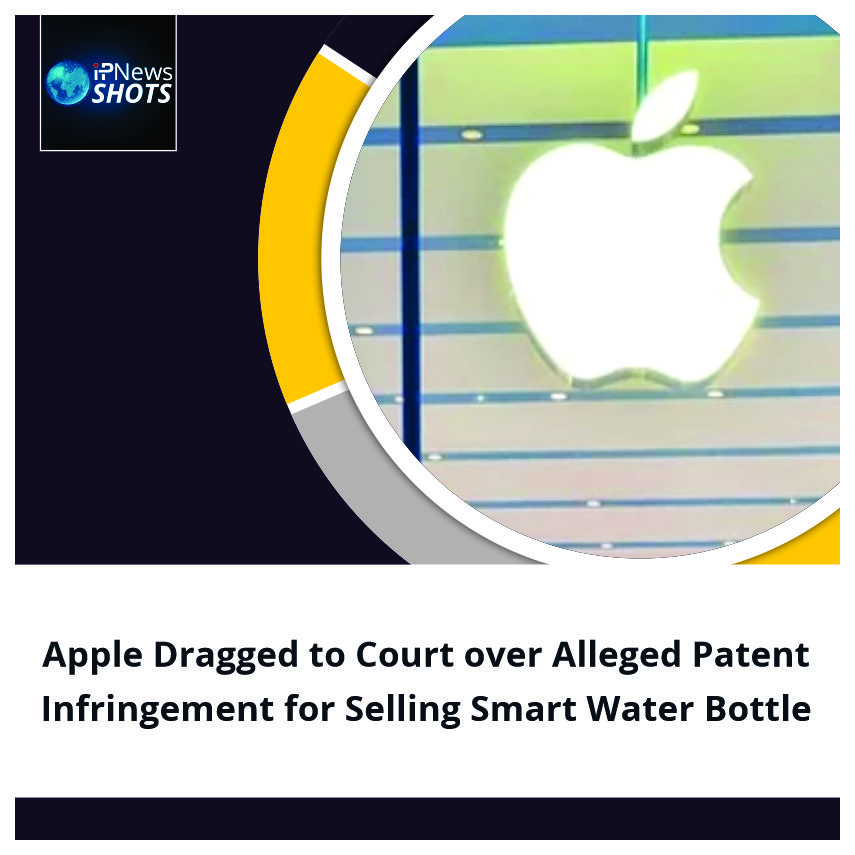 Apple Dragged to Court over Alleged Patent Infringement for Selling Smart Water Bottle