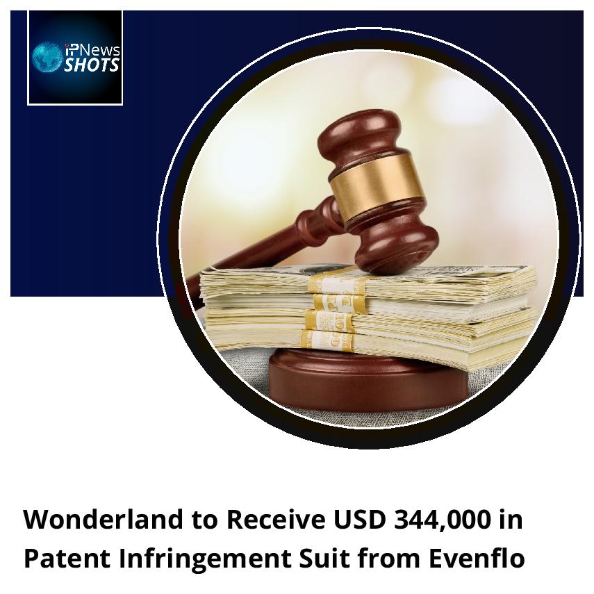 Wonderland to Receive USD 344,000 in Patent Infringement Suit from Evenflo
