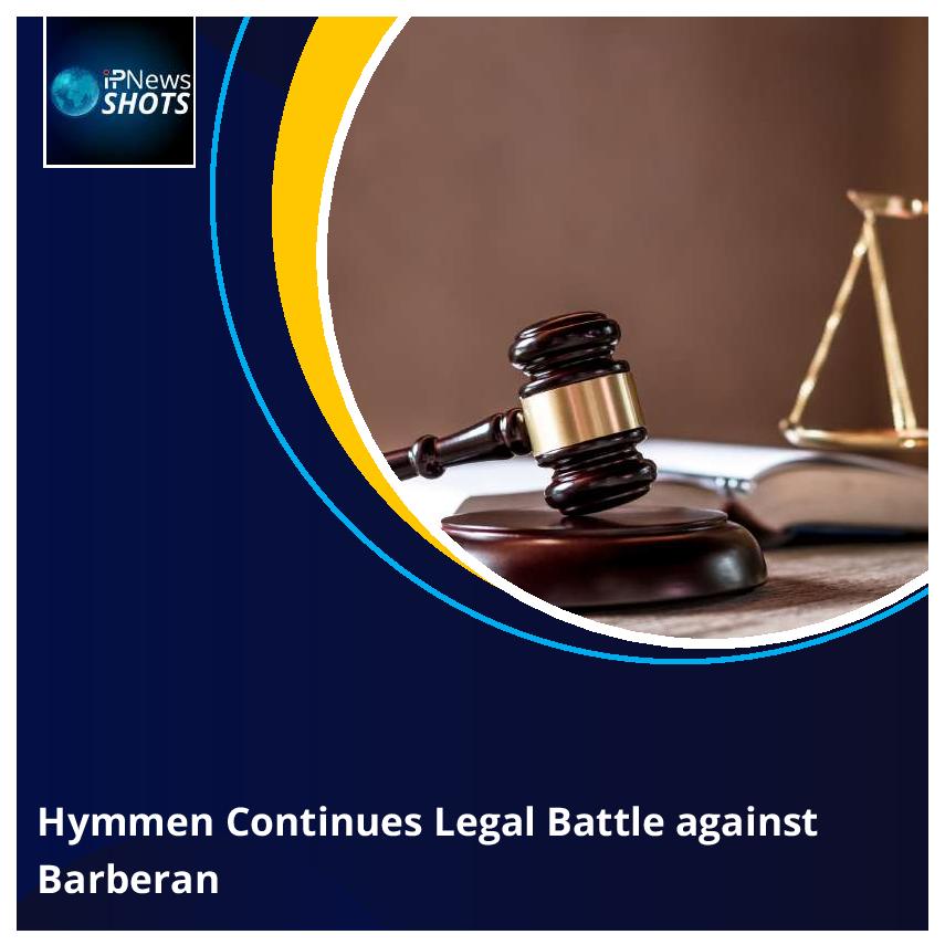 Hymmen Continues Legal Battle against Barberan