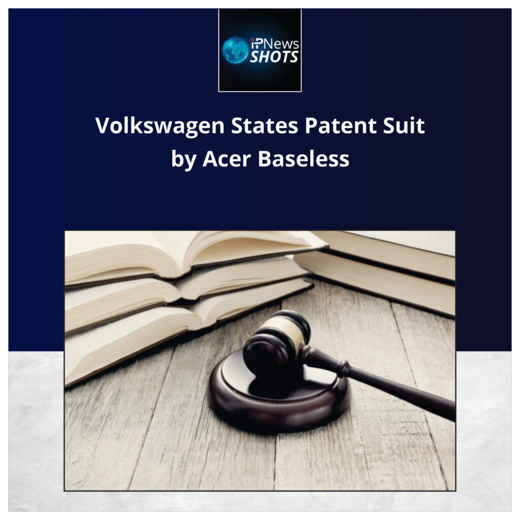 Volkswagen States Patent Suit by Acer Baseless